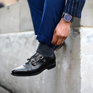 SG Hamilton Double Monkstrap V2 – Black
