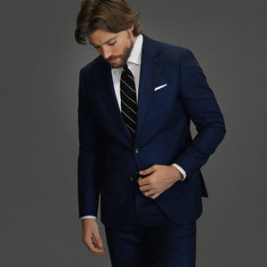 Southern Gents Single Breasted Blazer and Trouser - Navy 
