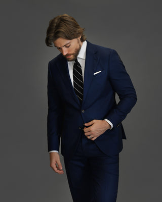 Southern Gents Single Breasted Blazer and Trouser - Navy 