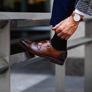 Southern Gents Hamilton Double Monkstrap Dark Brown Southern Gents Southern Gents Hamilton Double Monkstrap Dark Brown Southern Gents