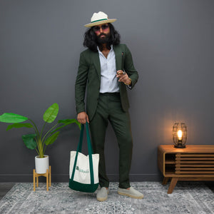 Southern Gents Olive Green Suit Blazer