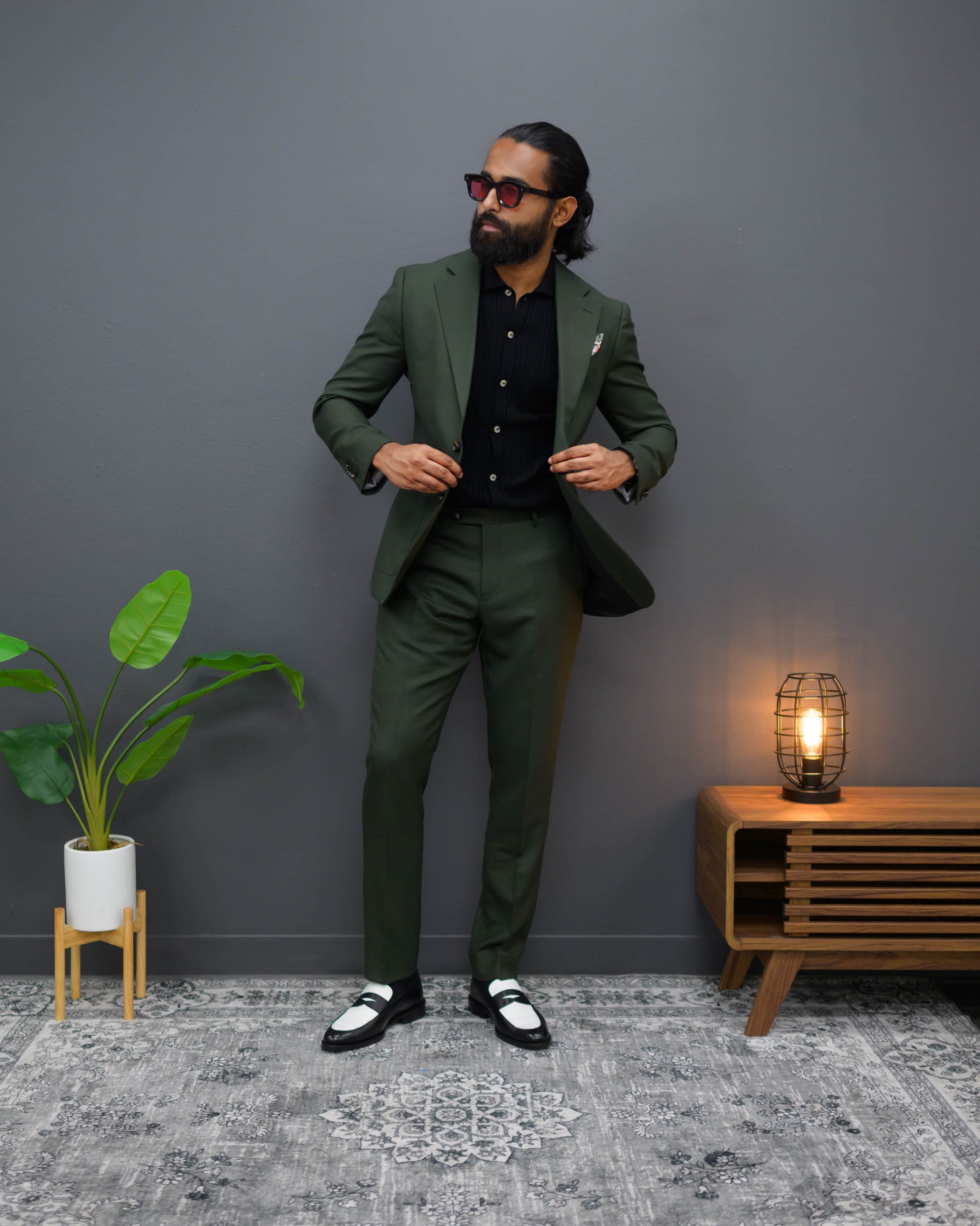 Green Blazer | Olive Single Breasted | Southern Gents Green Blazer | Olive Single Breasted | Southern Gents