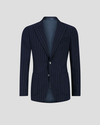 Southern Gents Single Breasted Blazer – Navy Pinstripe