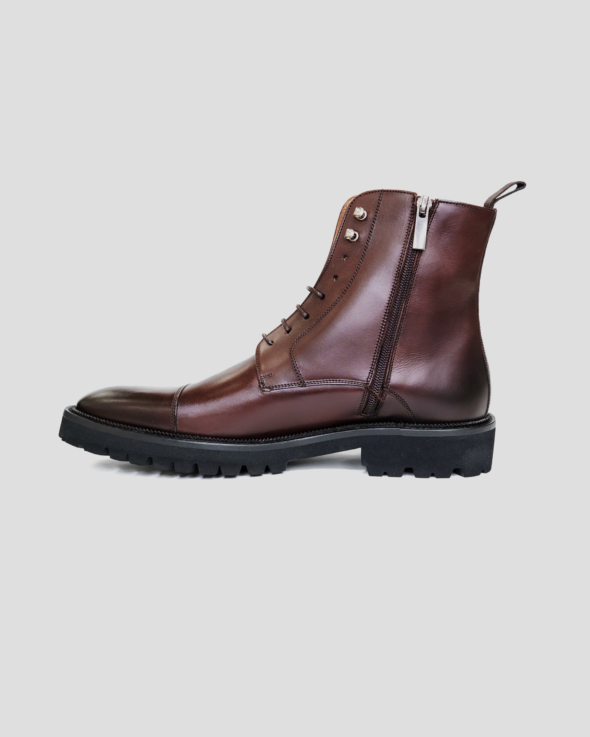 Preston Dress Boots Dark Brown