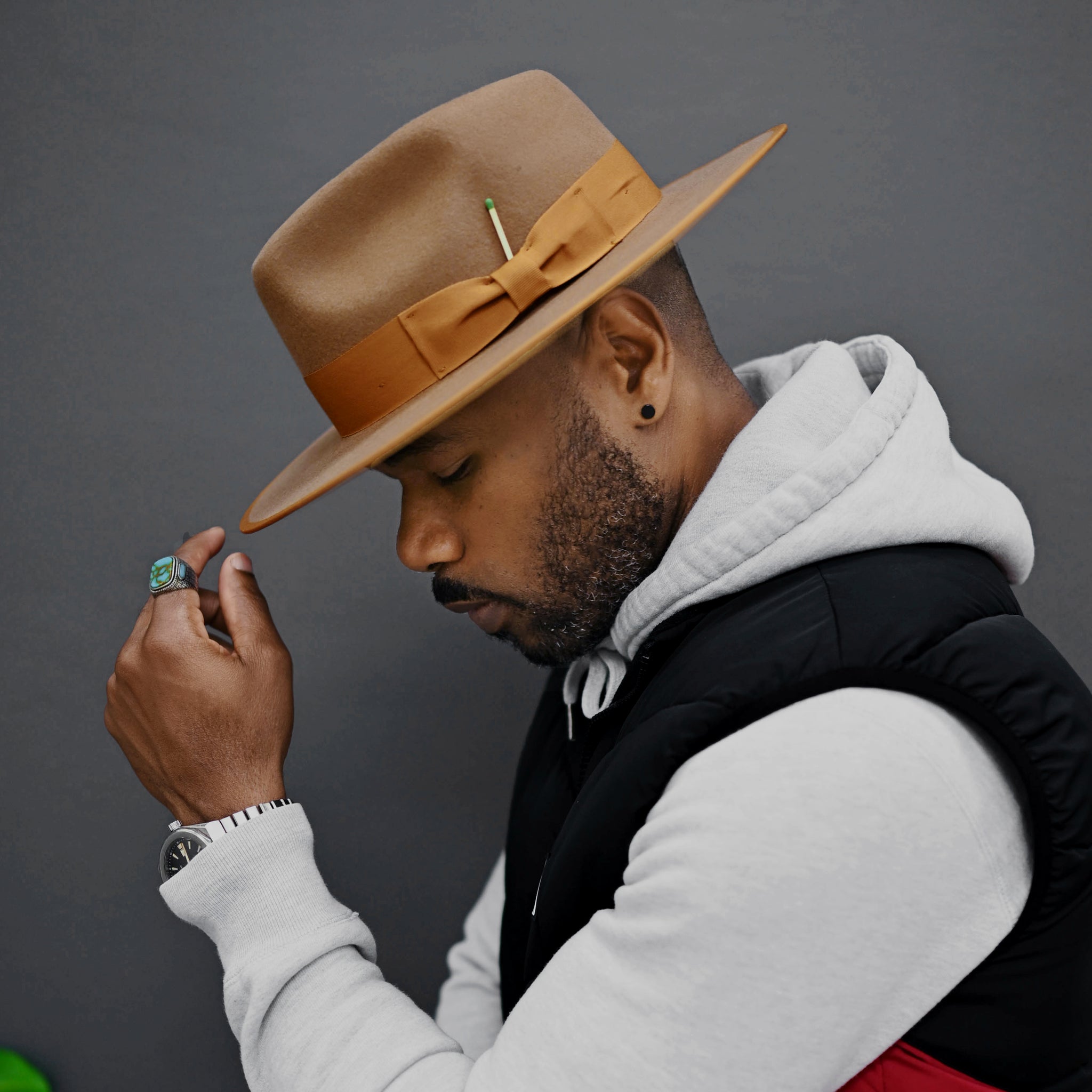 SG Ferguson Fedora Hat - Mocha