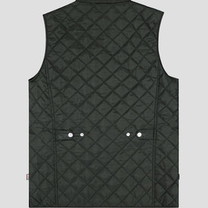 SG Quilted Vest - Dark Olive