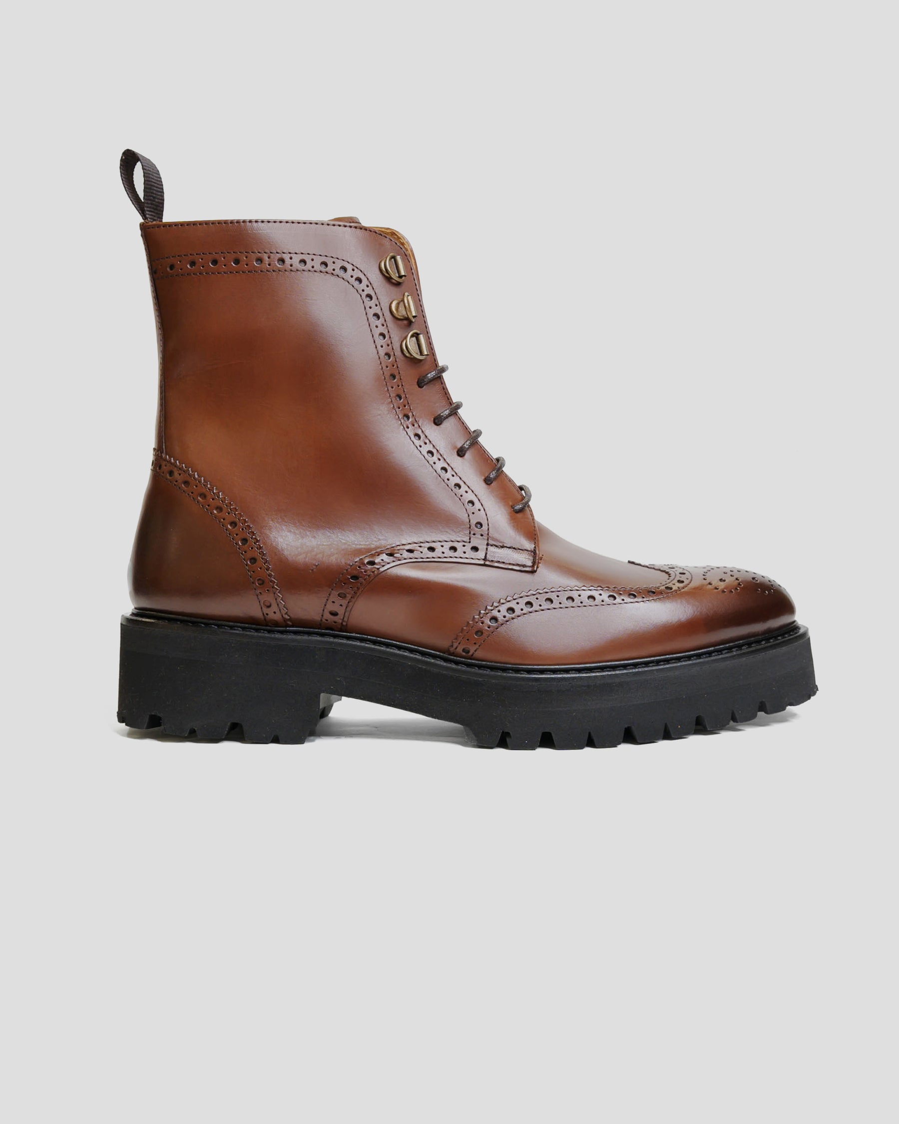 SG Rogue Wingtip Boots V2 – Brown – Southern Gents