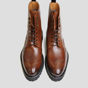 Southern Gents Wingtip Boot V2 - Brown 