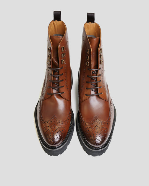 SG Rogue Wingtip Boots V2 – Brown – Southern Gents