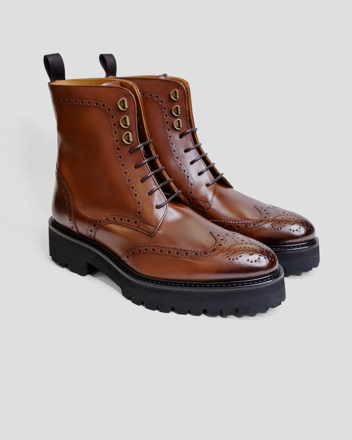 SG Rogue Wingtip Boots V2 – Brown – Southern Gents