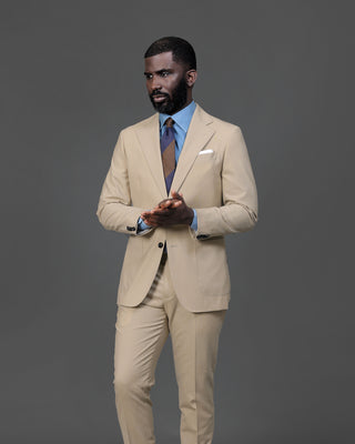 Southern Gents Suit Trouser - Tan 