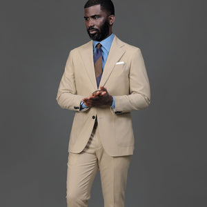 Southern Gents Single Breasted Blazer - Tan
