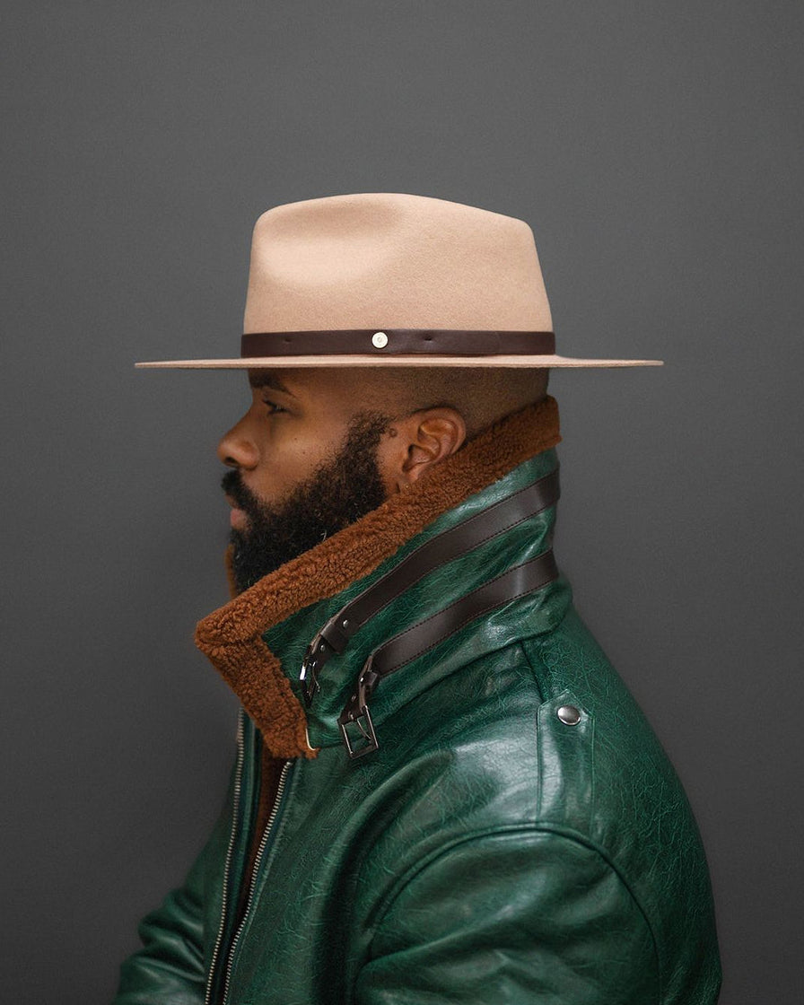 SG Geoffery Fedora Hat – Camel – Southern Gents
