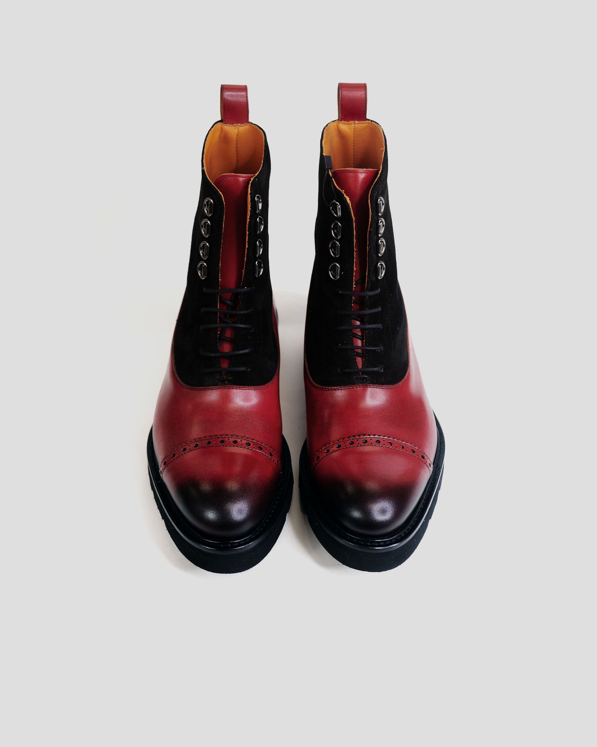 Southern Gents Logan High Top Boots V2 Cherry + Black Southern Gents Southern Gents Logan High Top Boots V2 Cherry + Black Southern Gents