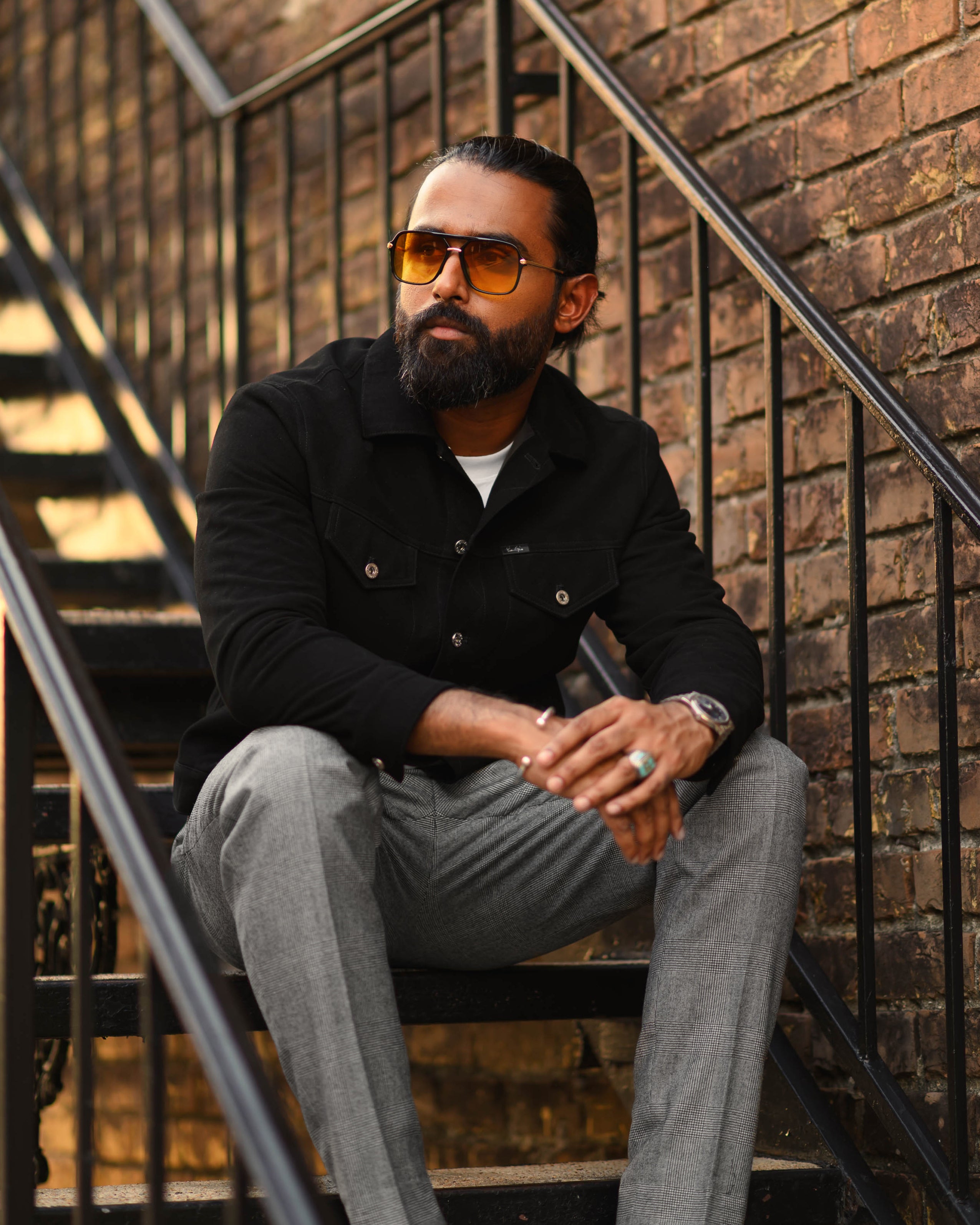 Southern Gents Genuine Suede Trucker Jacket - Black – Southern Gents