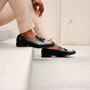 Southern Gents Newton Tassel Loafer – Black