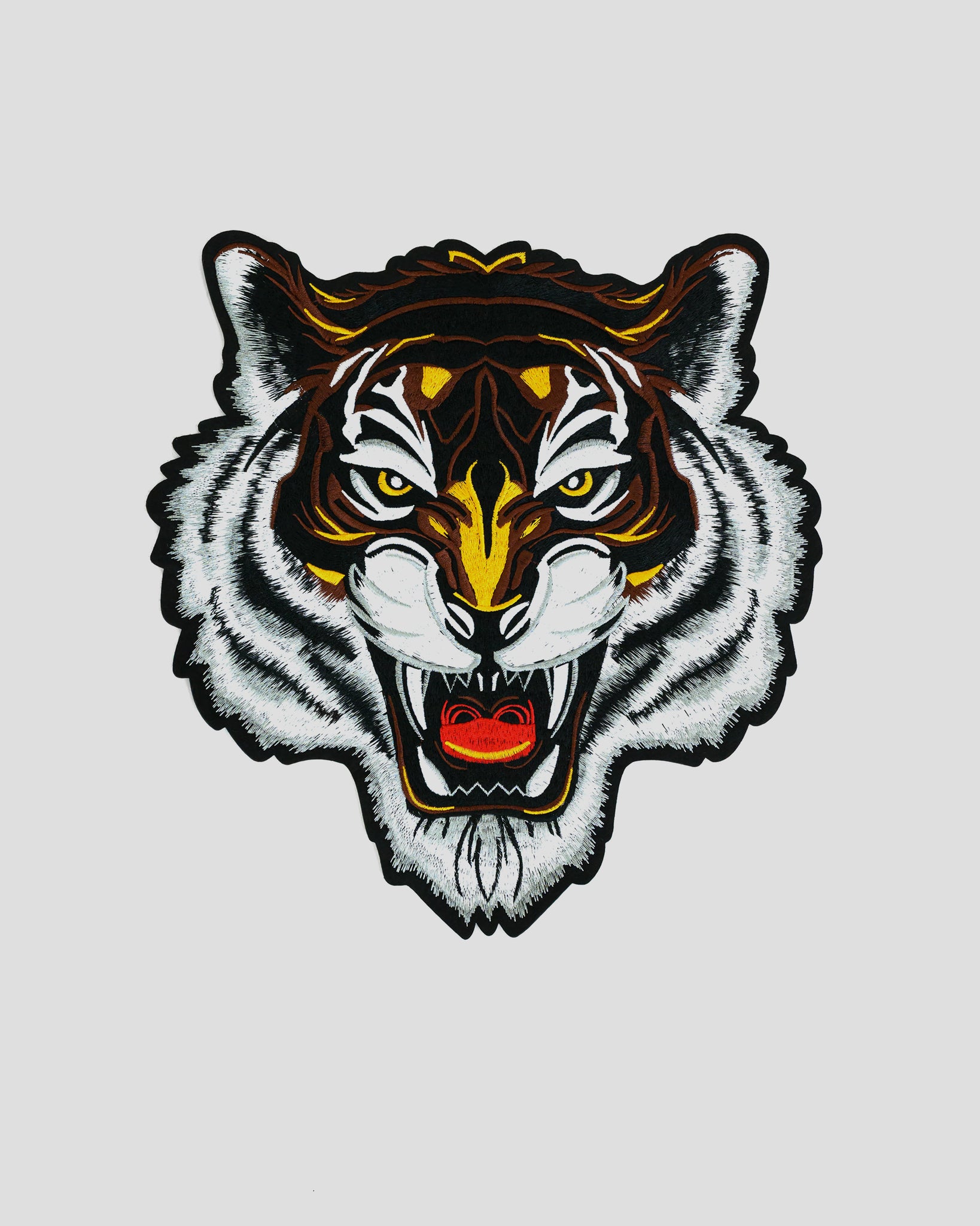 Southern Gents Silver Tiger Patch