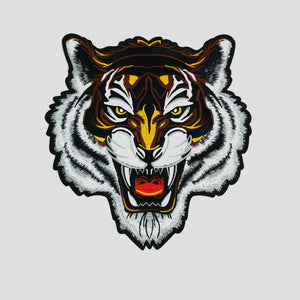 Southern Gents Silver Tiger Patch