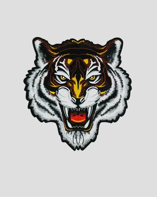 Southern Gents Silver Tiger Patch