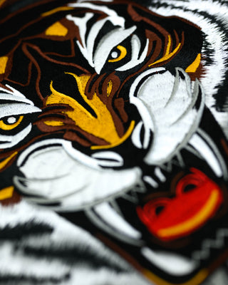 Southern Gents Silver Tiger Patch