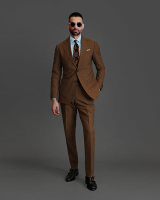 Southern Gents Singlebreasted Blazer - Tobacco