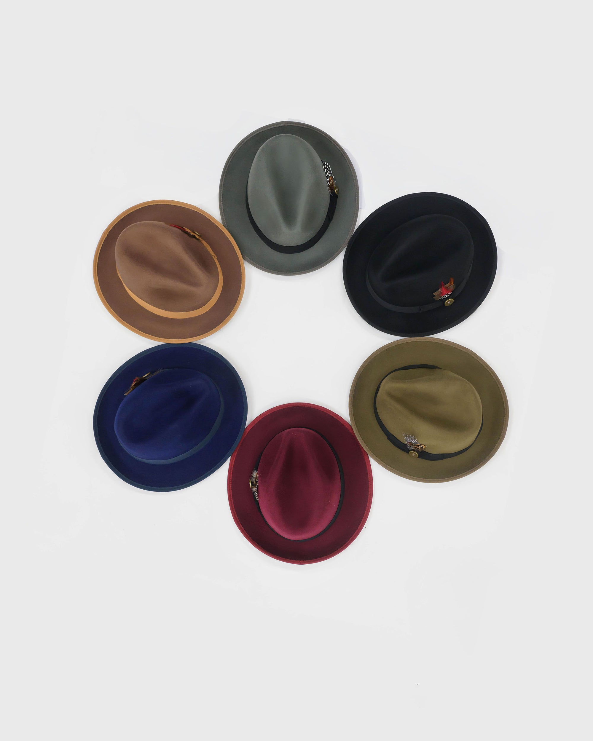 Brown Trilby Fedora Southern Gents - Main Image