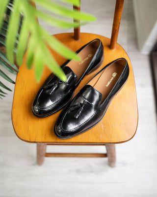 Southern Gents Newton Tassel Loafer – Black