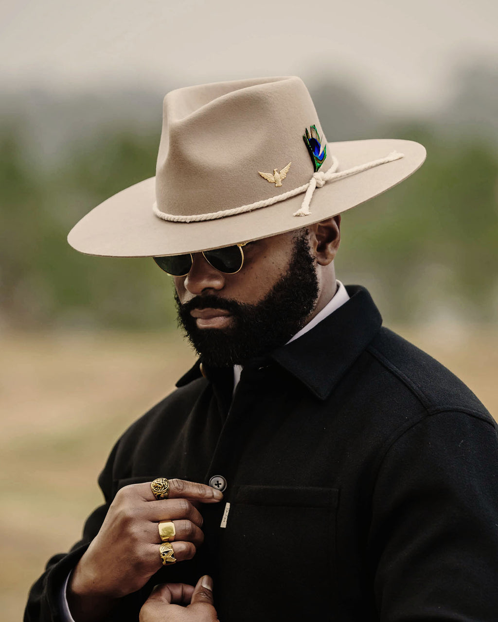 Southern Gents Alexander Fedora - Taupe