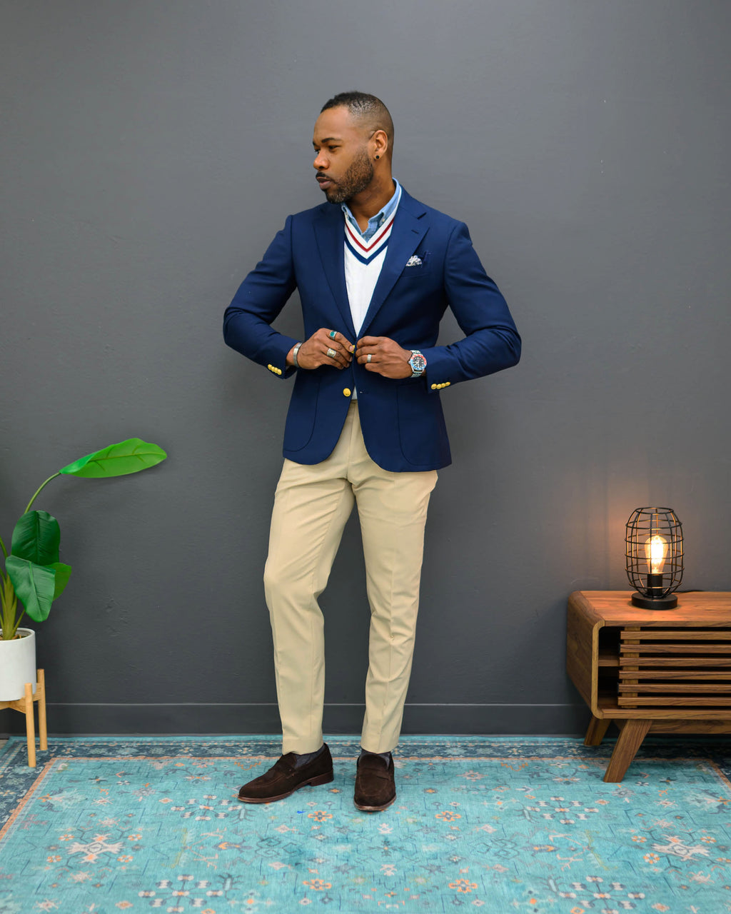 Southern Gents Navy Blazer