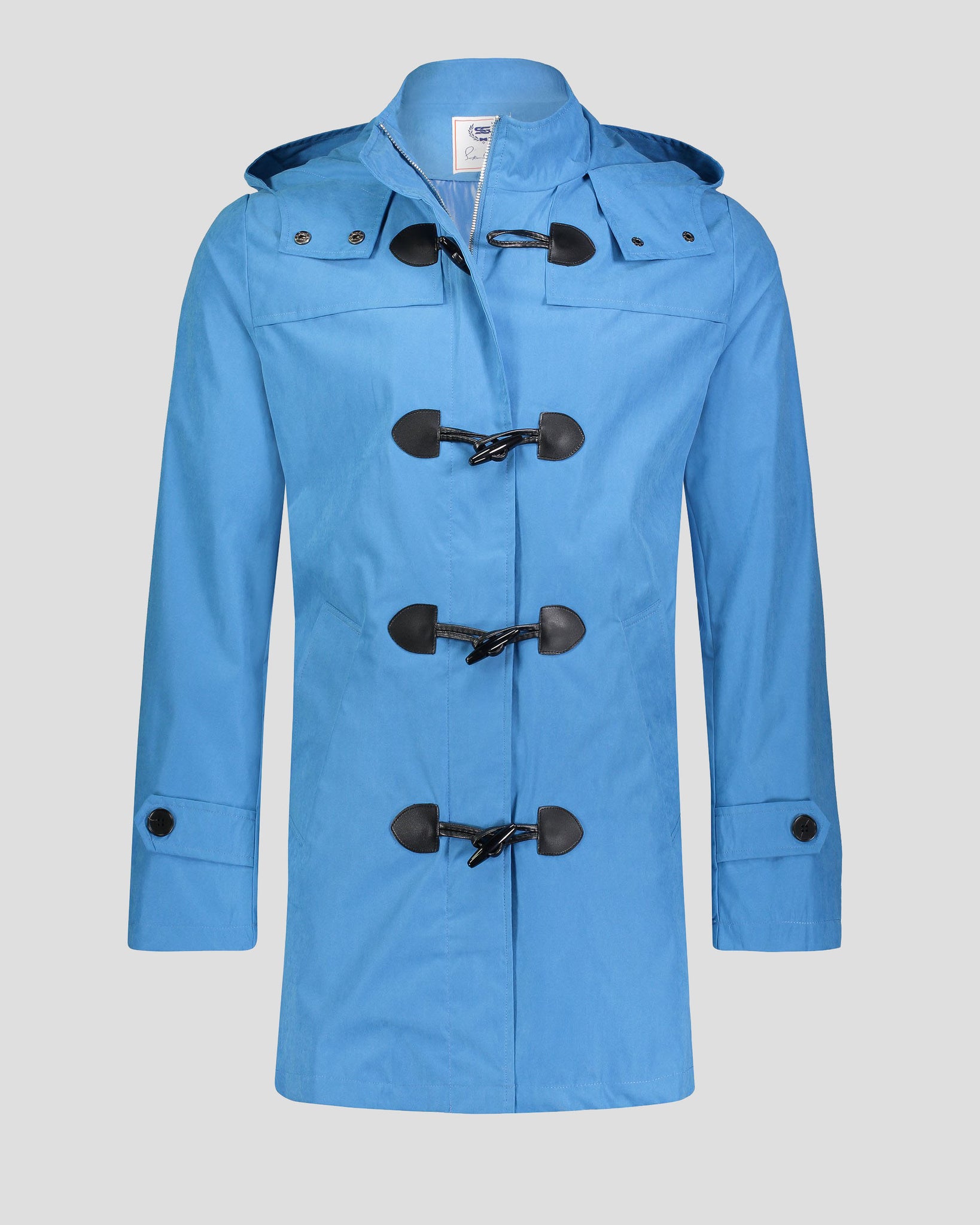 Southern Gents Toggle Raincoat - Blue