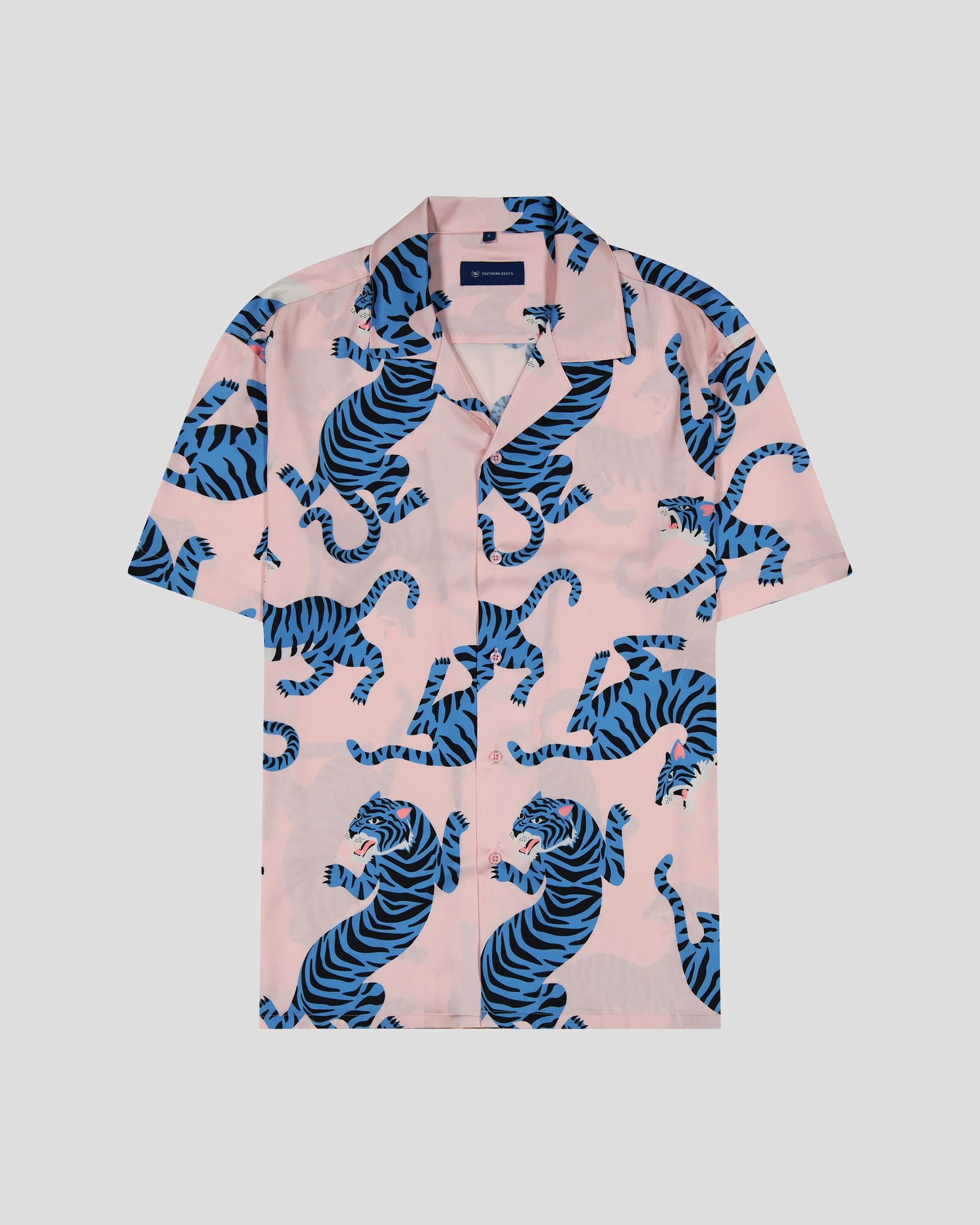 SG Camp Collar Shirt - Pink Tiger – Southern Gents
