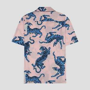 SG Camp Collar Shirt - Pink Tiger