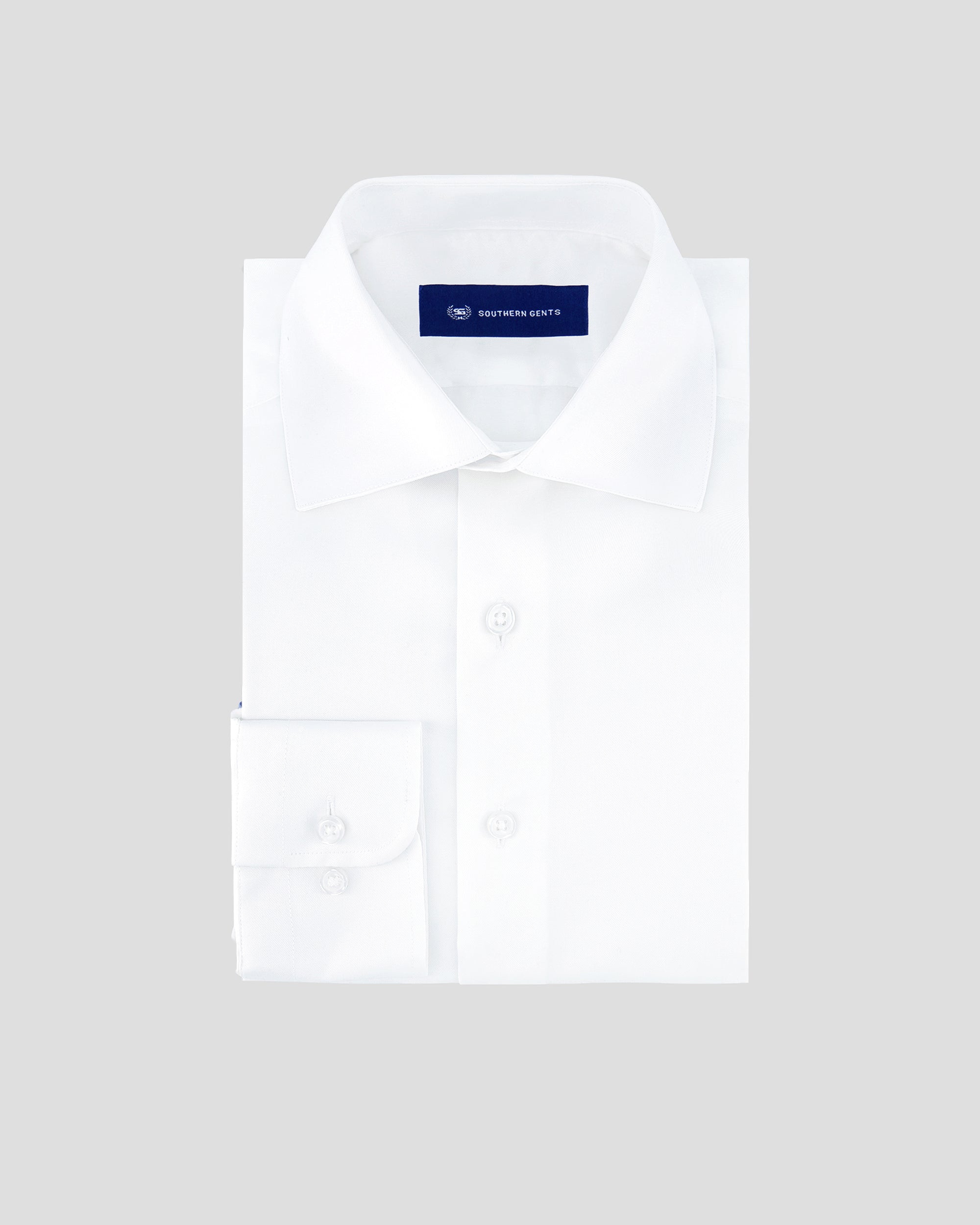 Men's Dress Shirt | Crisp White | Southern Gents Men's Dress Shirt | Crisp White | Southern Gents