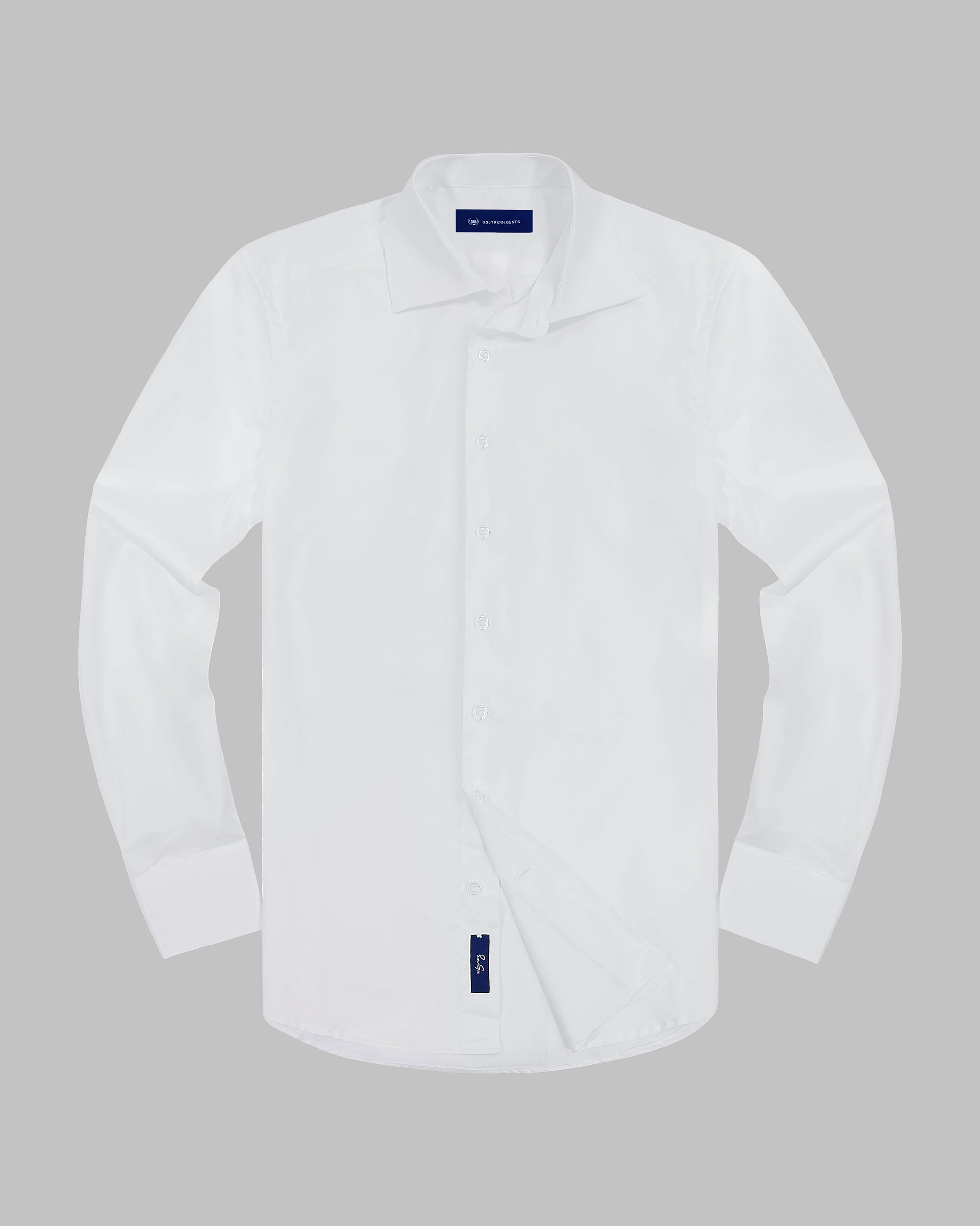 Men's Dress Shirt | Crisp White | Southern Gents Men's Dress Shirt | Crisp White | Southern Gents