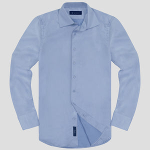 Southern Gents Perfect Spread Shirt V2 - Powder Blue