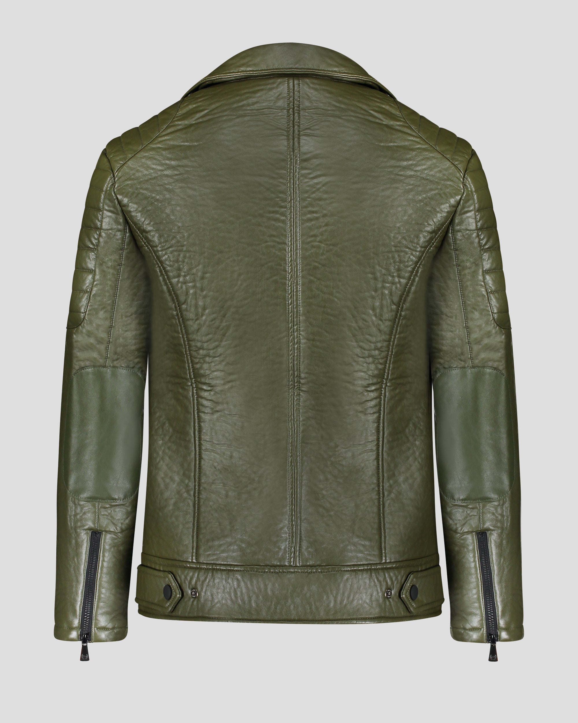 Army green shop motorcycle jacket