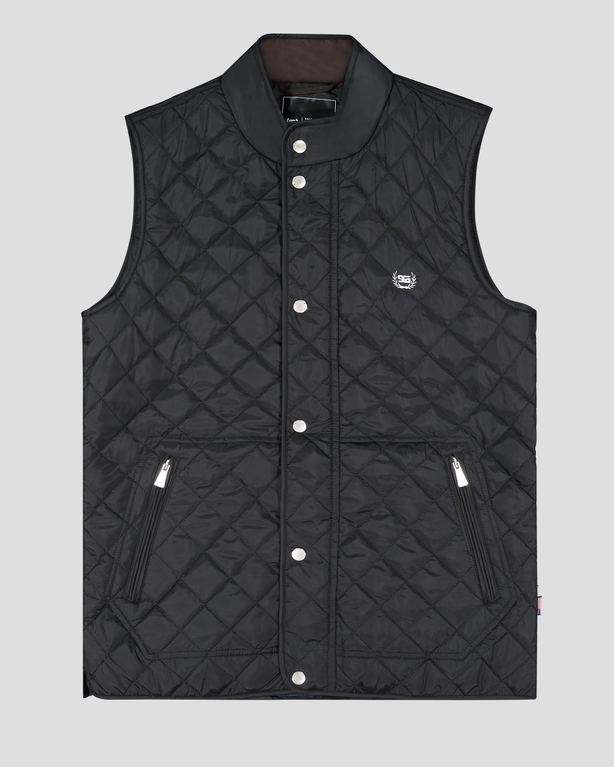 SG Quilted Vest - Black – Southern Gents
