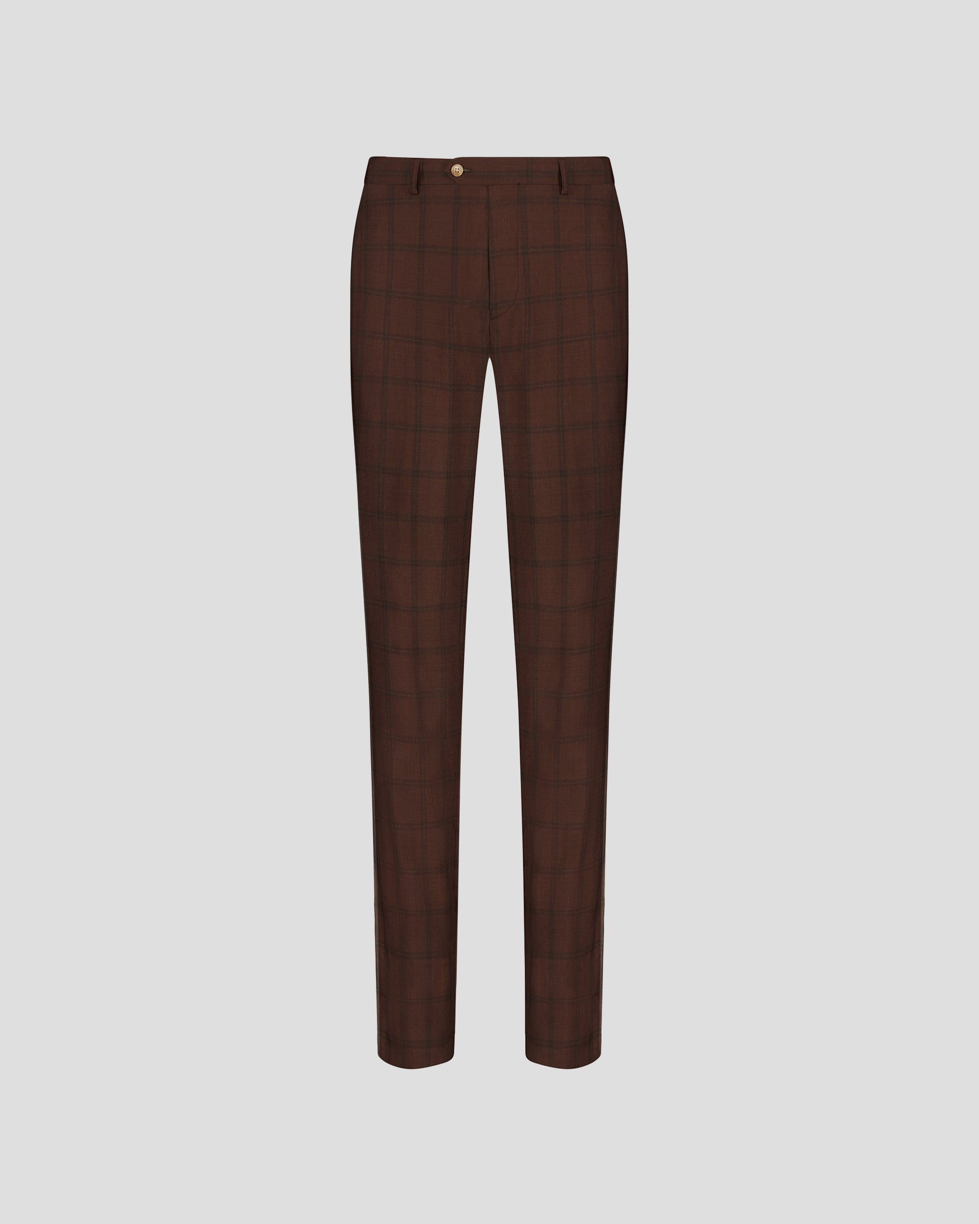 Buy Men Brown Solid Super Slim Fit Casual Trousers Online - 742098 | Peter  England