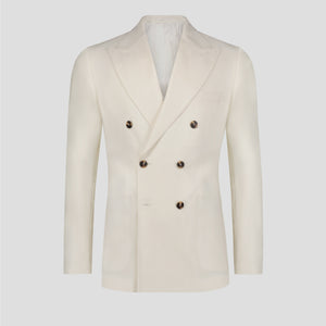 Southern Gents Double Breasted Blazer - Ivory