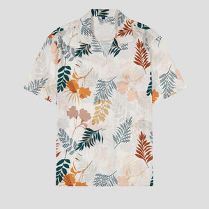 SG Camp Collar Shirt - Ivory Floral