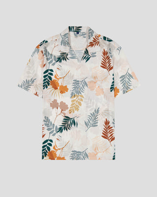 SG Camp Collar Shirt - Ivory Floral