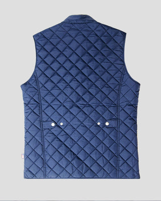 Southern Quilted Vest - Navy