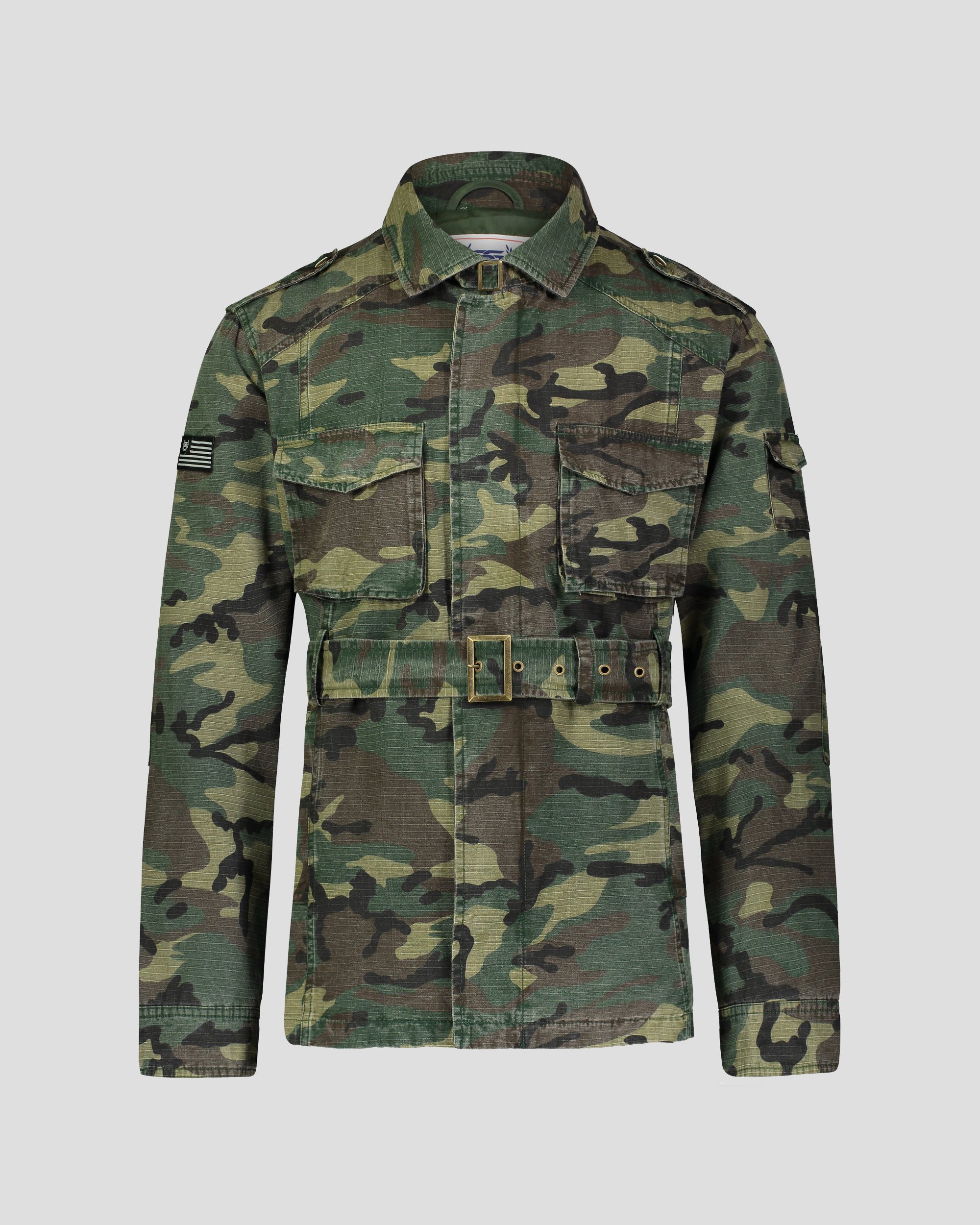 Uniform Army Fatigue Bubble Coat Camo Jacket Outfit Army Fatigue