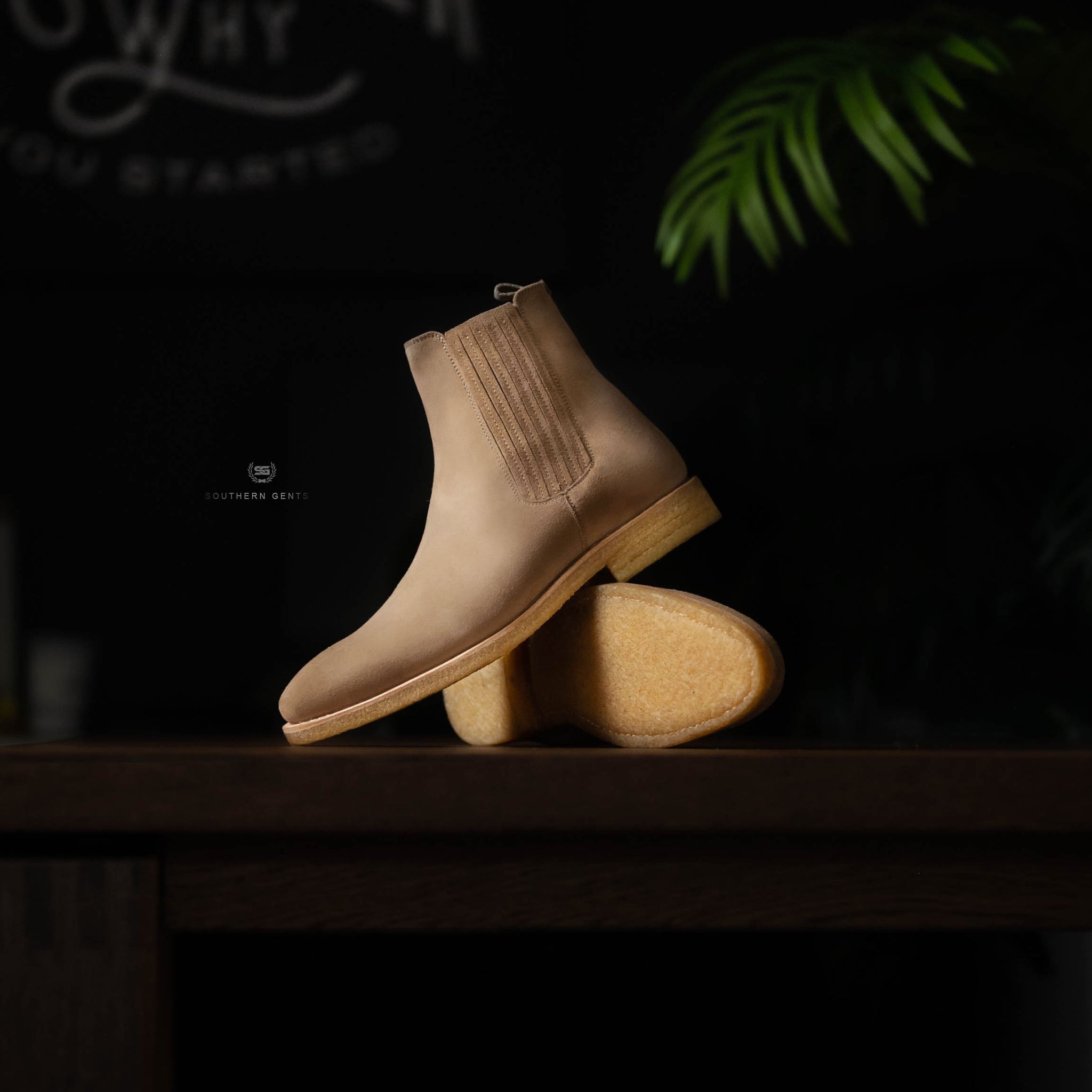 Southern Gents Emerson Chelsea Boot - Camel Crepe