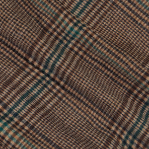 Southern Gents Car Coat - Brown + Green Plaid
