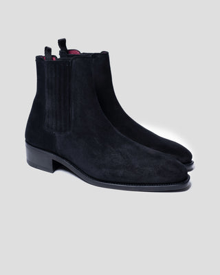 Southern Gents - Damien Chelsea Boot Black Suede