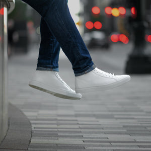 Southern Gents White Sneaker - Mid 