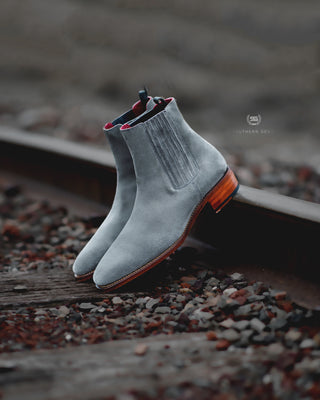 Southern Gents Damien Chelsea Boots - Grey
