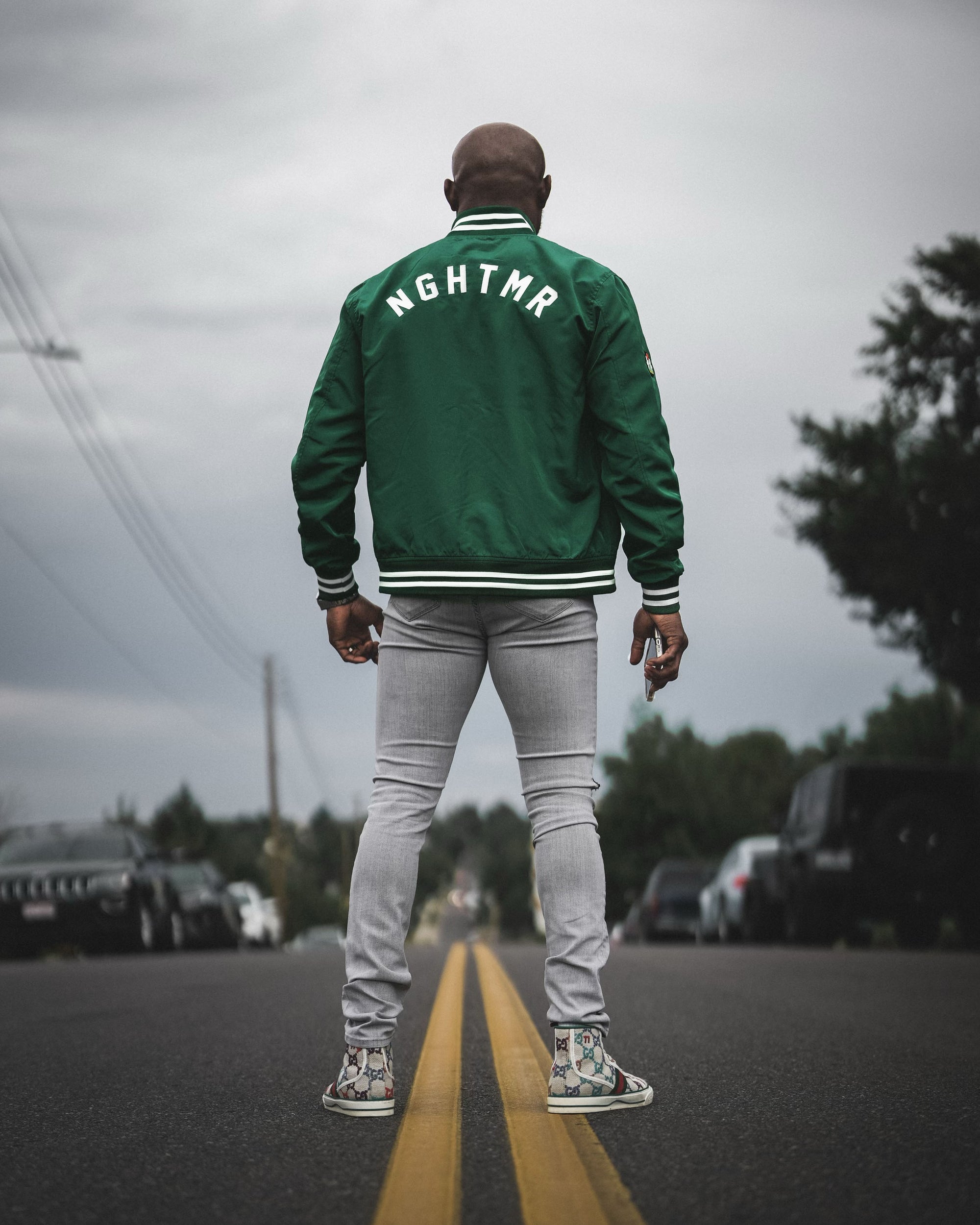 Kamaru Usman NGHTMR Bomber Jacket Hunter Green – Southern Gents