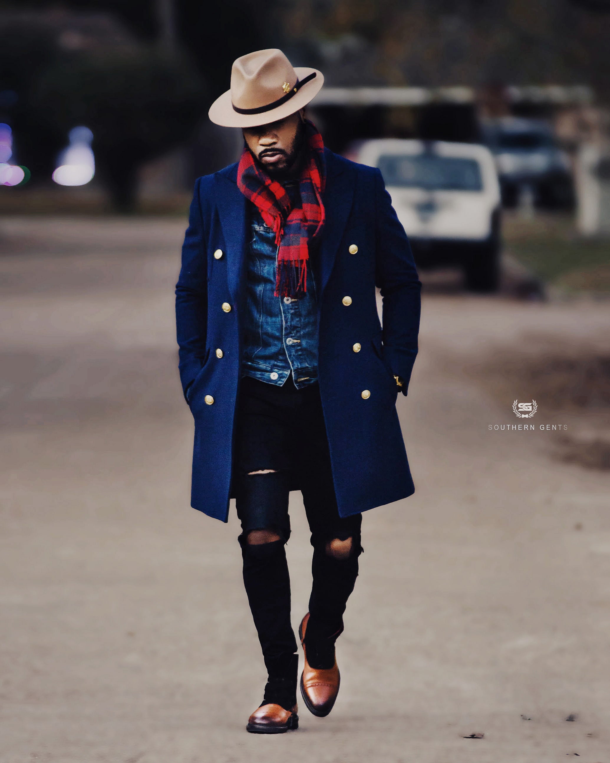 Cowboy peacoat sale